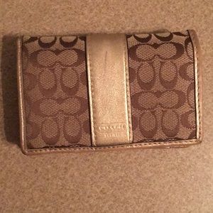 Coach card holder